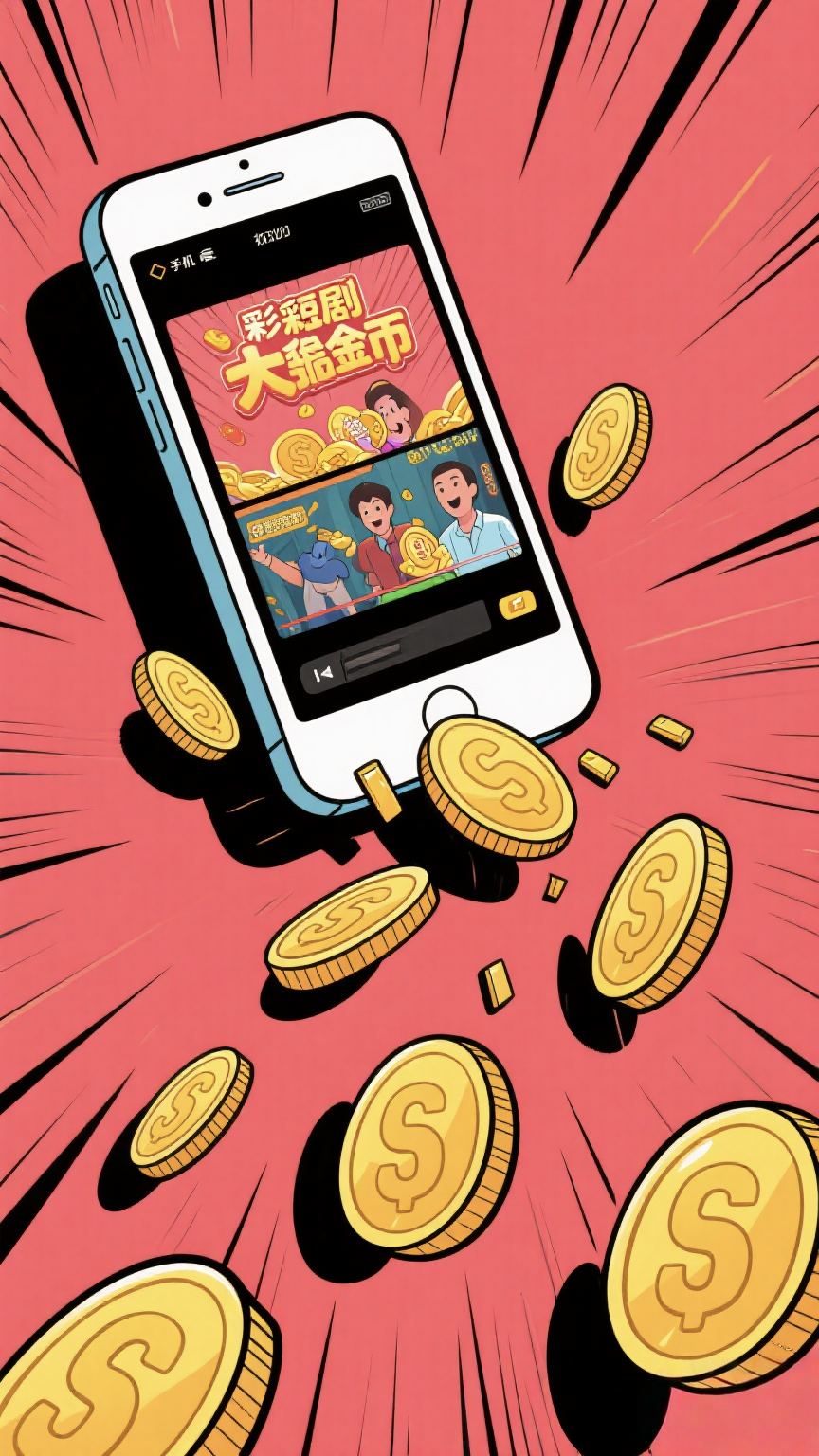 宝藏短剧项目 5：看短剧就能轻松把钱赚